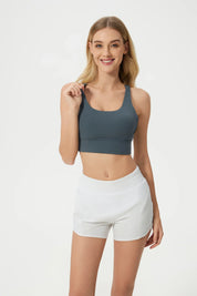 All Day Sports Bra-Oil blue