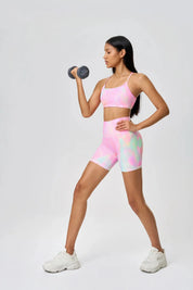 Power High Impact Sports Bra-Fantasy pink