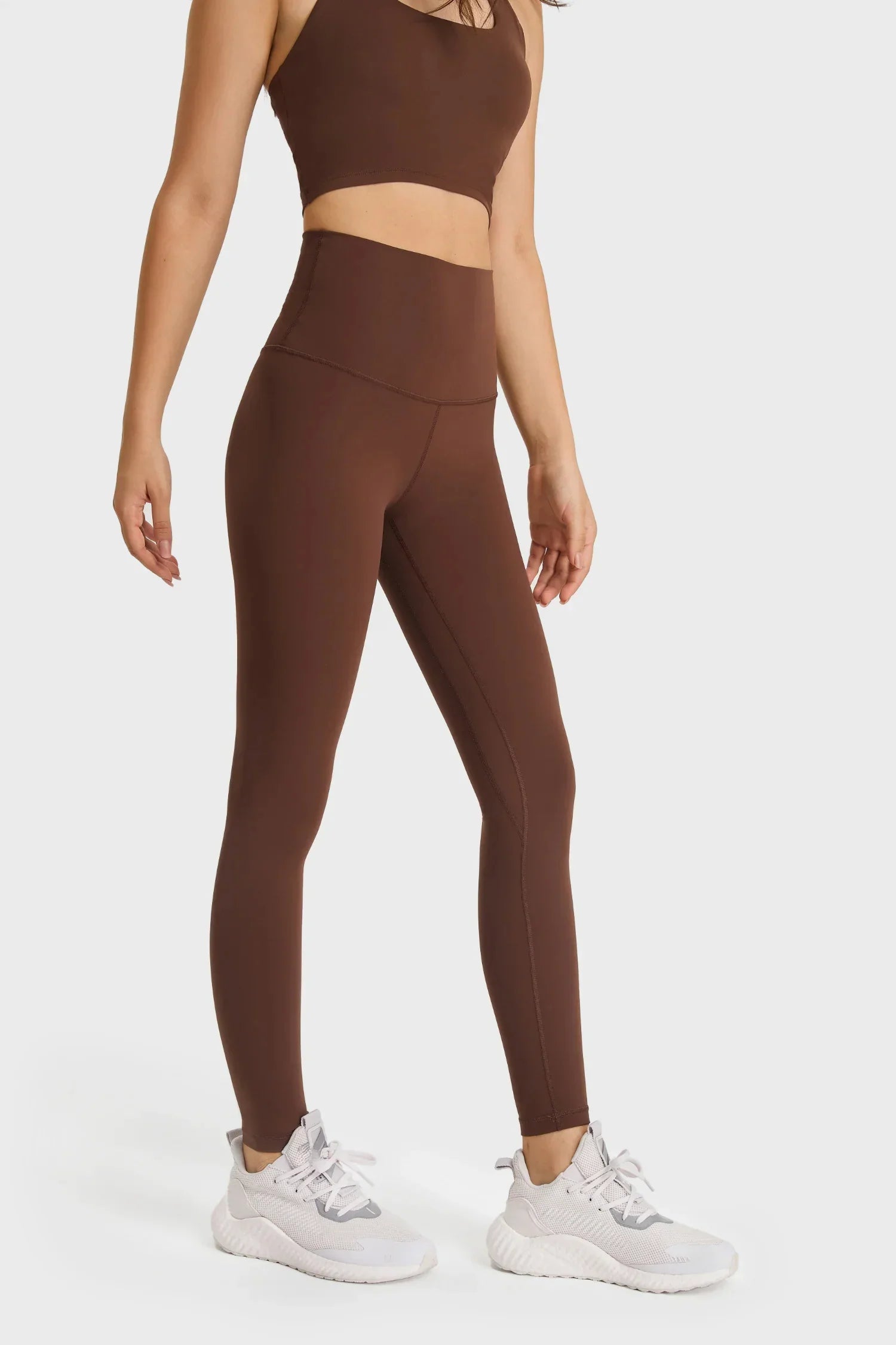 Leggings de yoga ultra doux - Marron