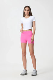 Athlete Seamless Workout Tee-White