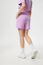 All Day Yoga Workout Shorts-Pink