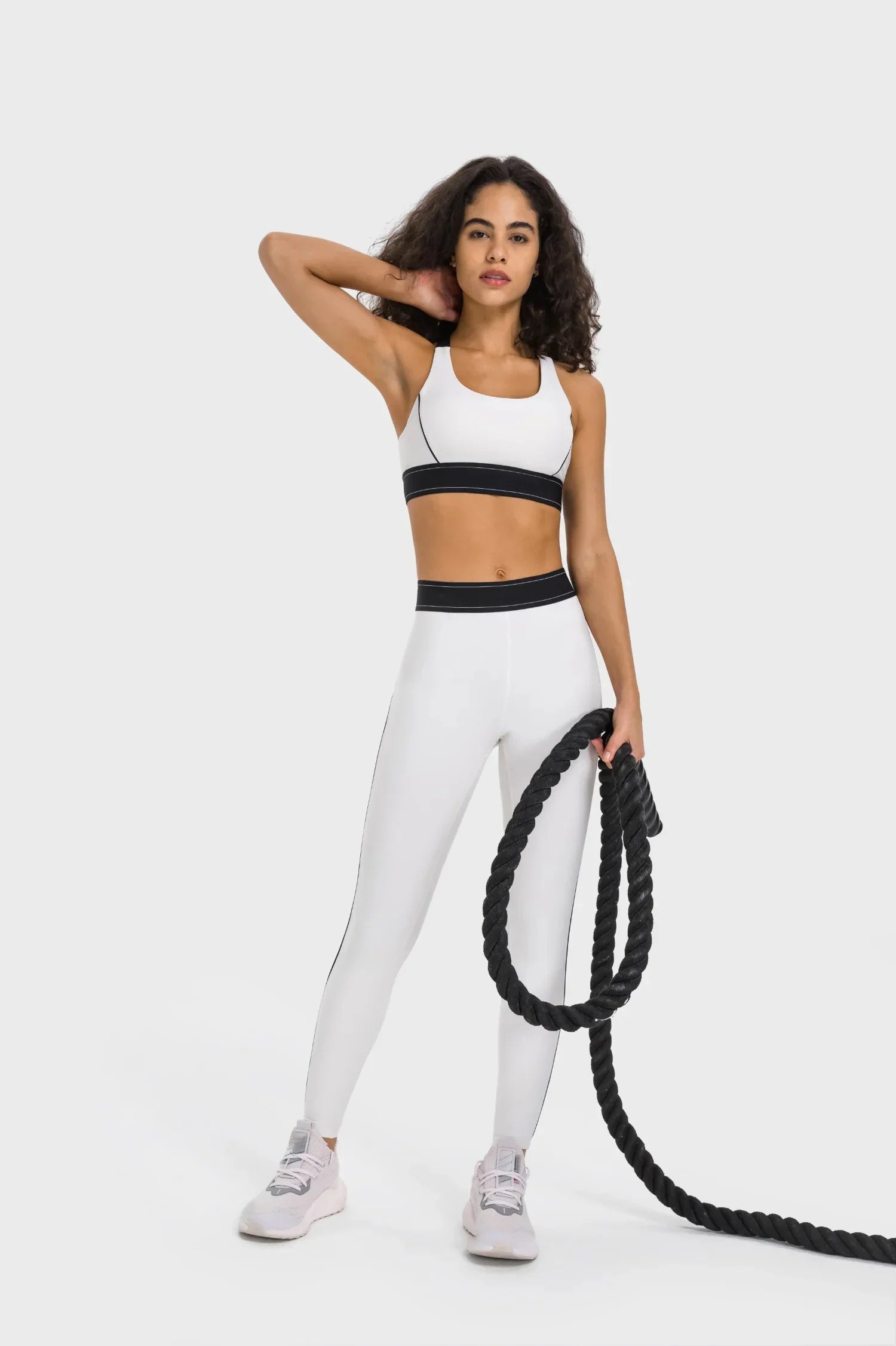Active Training Yoga Fitness Leggings-White