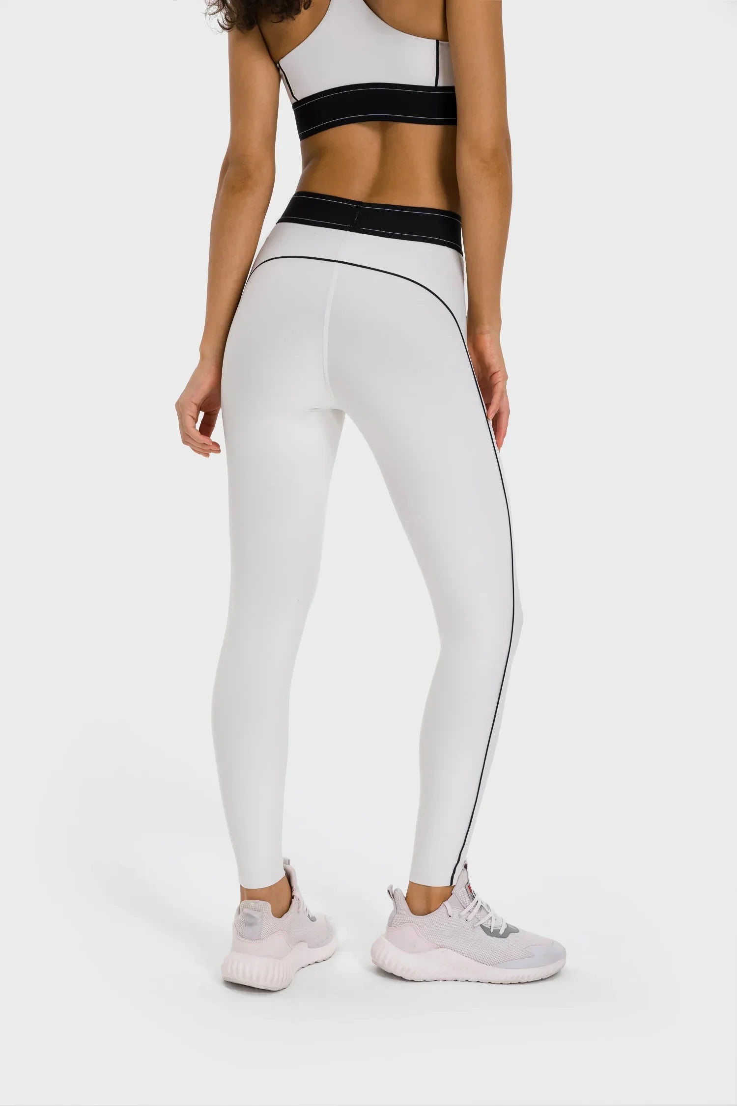 Active Training Yoga Fitness Leggings-White