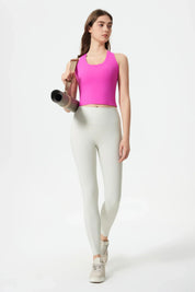 Power Medium Impact Bra Tank-Pink