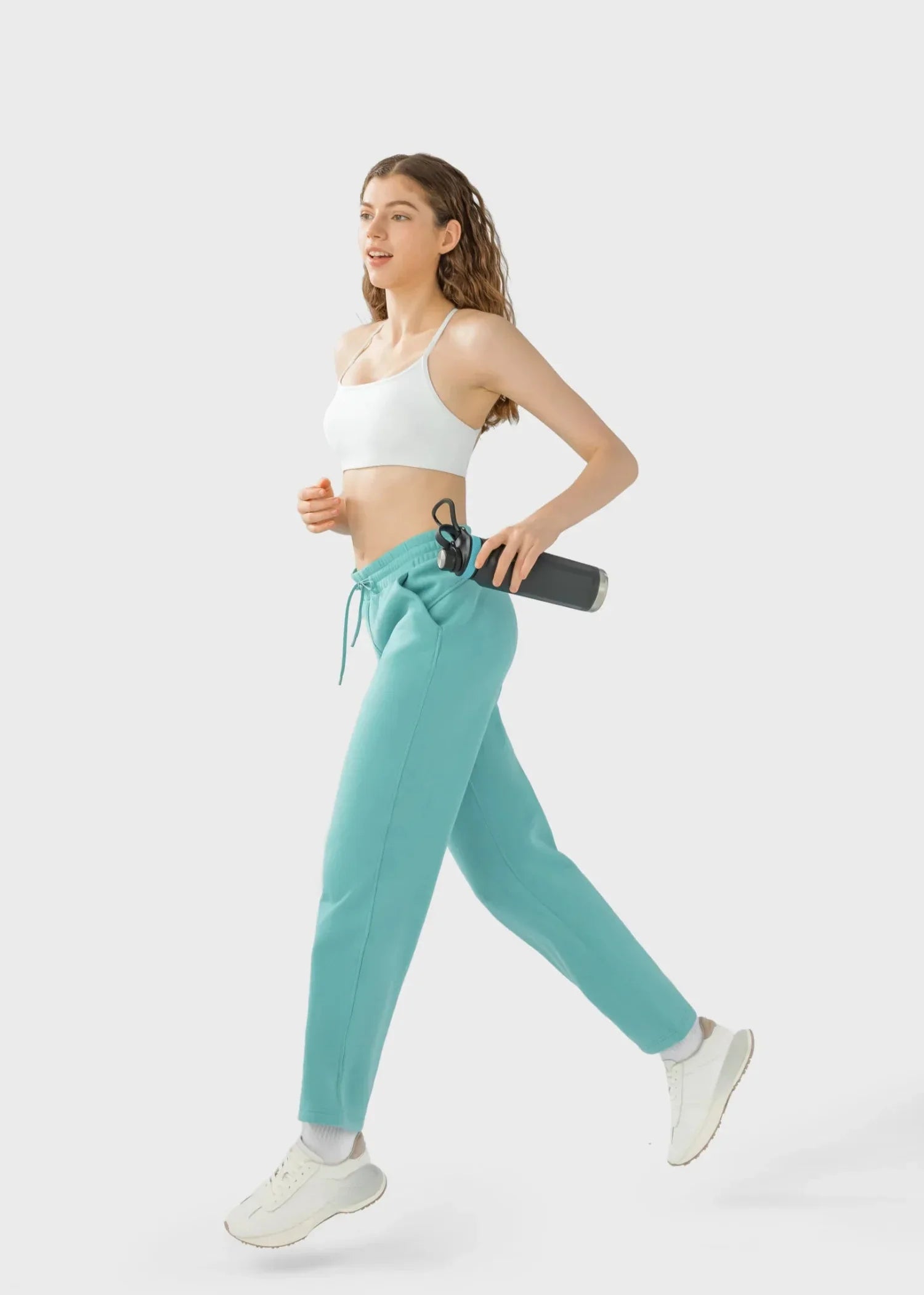 Power High Impact Sports Bra-White