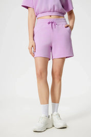 All Day Yoga Workout Shorts-Pink