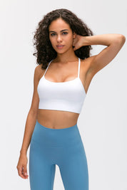 Endurance Yoga Bra-White