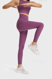 Leggings de yoga ultra doux - Violet