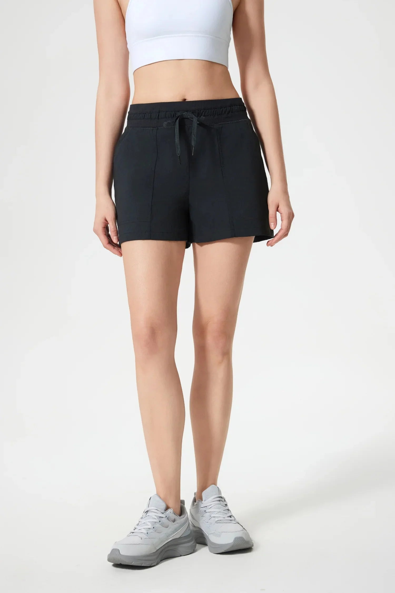 Velafit All Day Sports Shorts-Black
