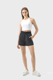 Yoga Fitness All Day Shorts-Black