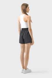 Yoga Fitness All Day Shorts-Black