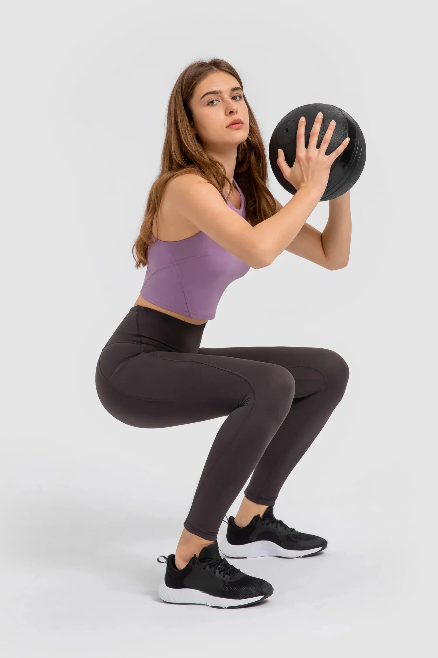 Débardeur de yoga Athlete Gym - Violet