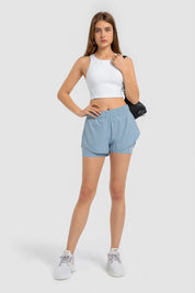 Athlete Gym Yoga Tank-Weiß