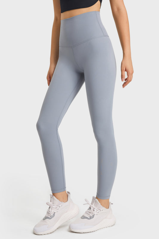 Velafit Soft Yoga Leggings-Streamer gray