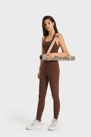 Leggings de yoga ultra doux - Marron