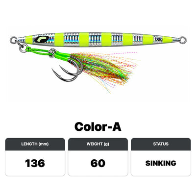 ABYSSAL 136 Boat Jig 5-3:8" - 2-1:8oz-info-1