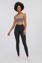 Leggings de yoga ultra doux - Noir