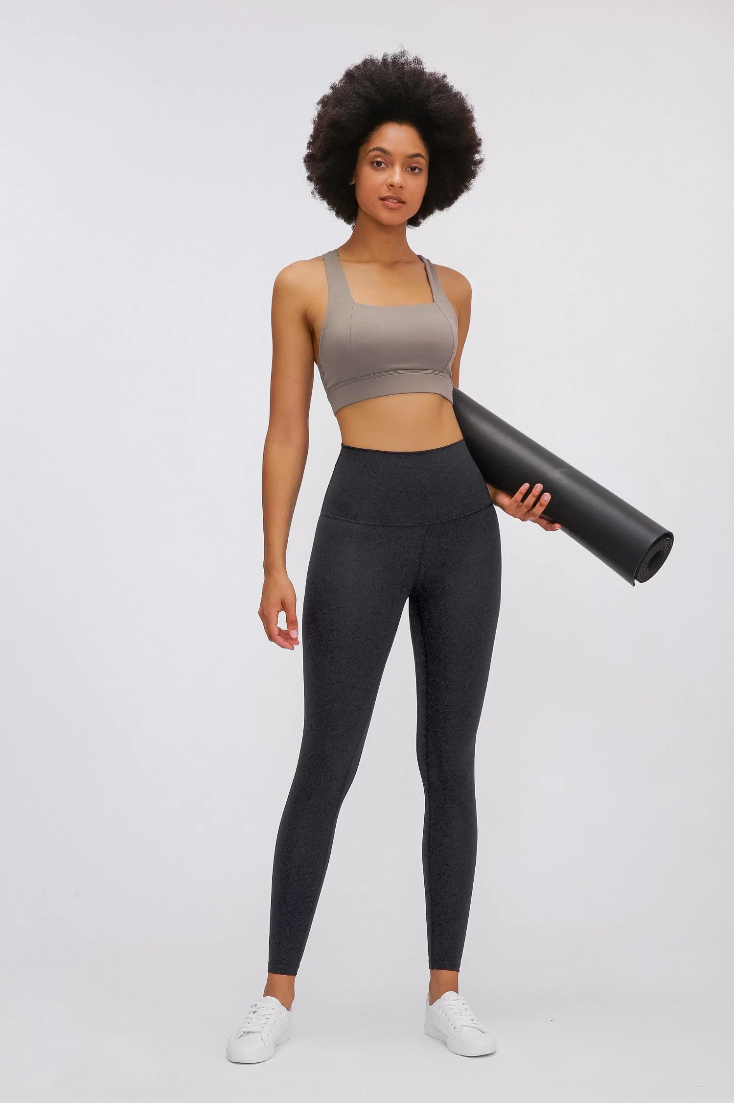 Leggings de yoga ultra doux - Noir