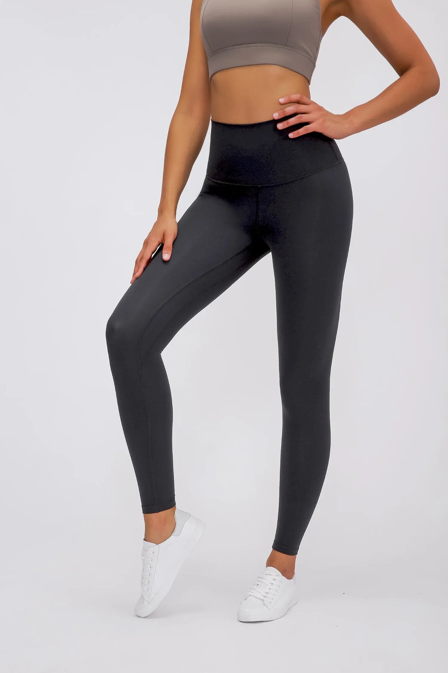 Leggings de yoga ultra doux - Noir