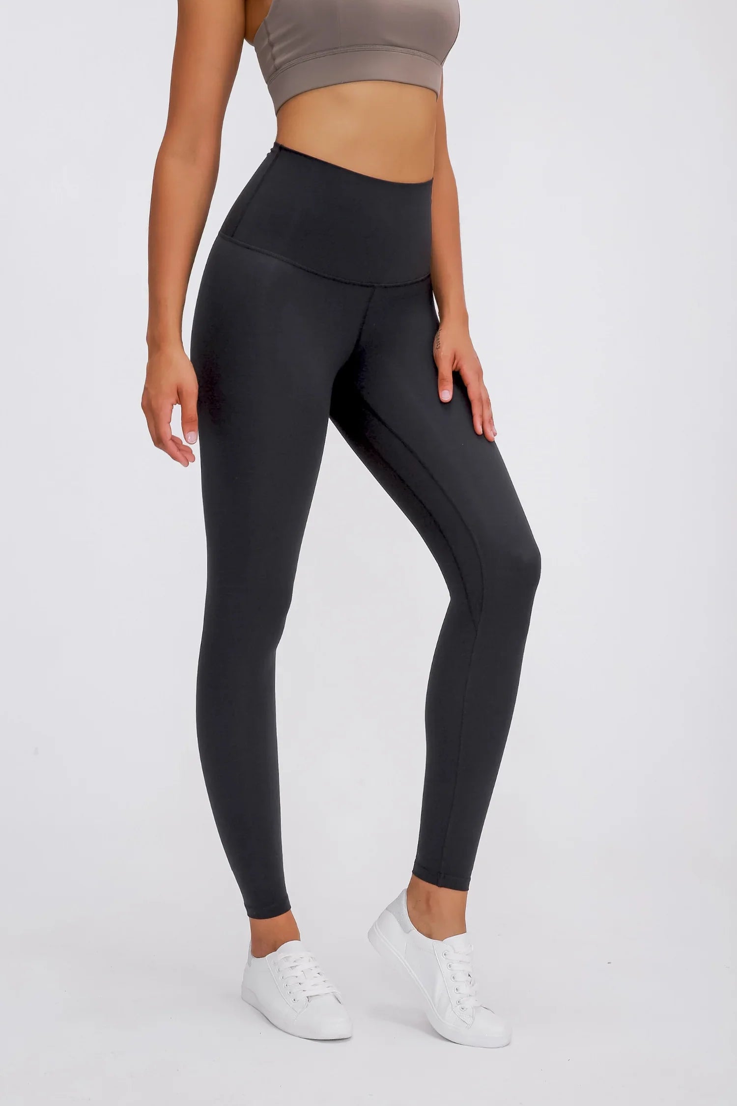 Leggings de yoga ultra doux - Noir
