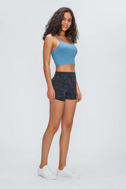 Velafit All Day Fitness Shorts-Camouflage black