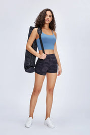 Velafit All Day Fitness Shorts-Camouflage black