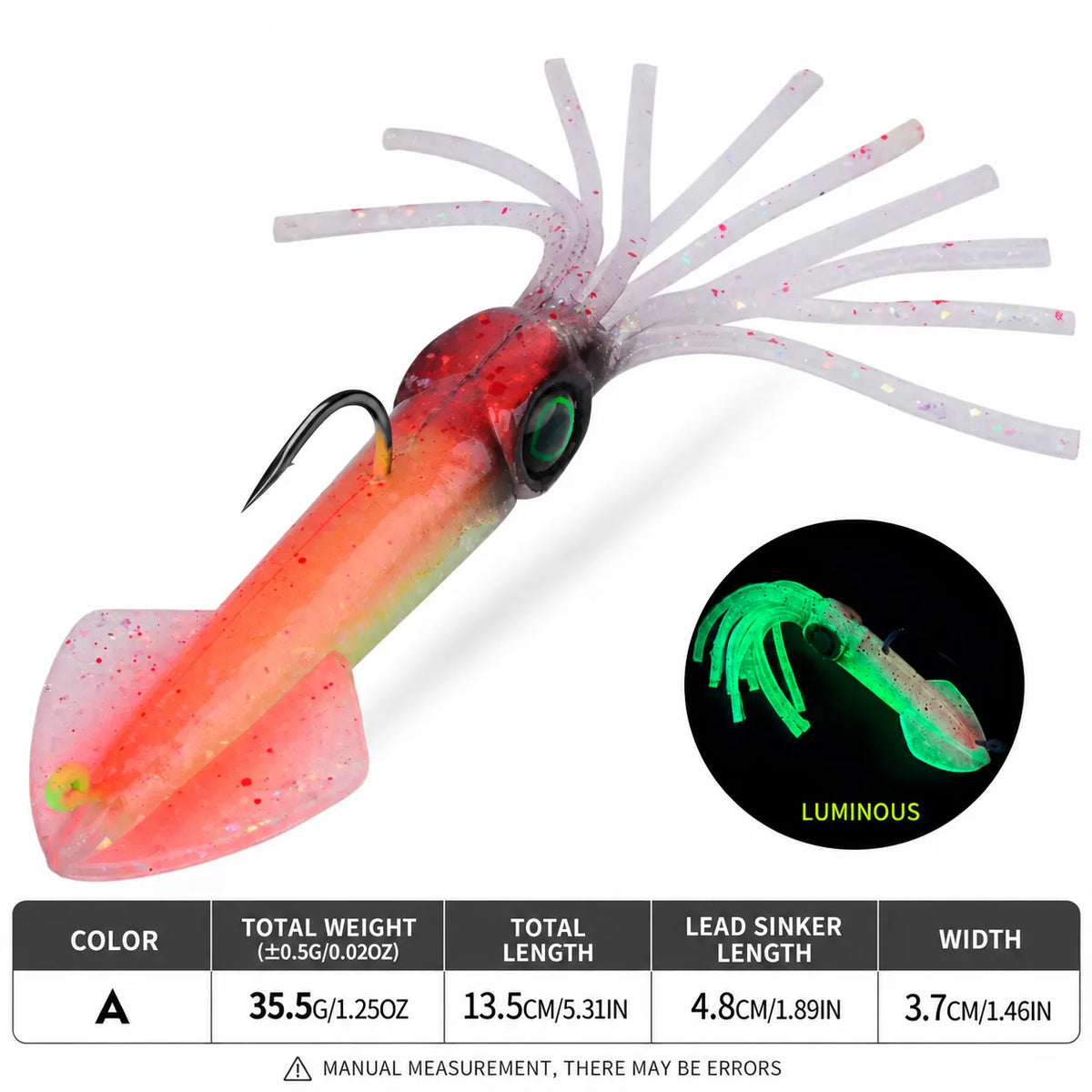 BEAST 135 Creature Bait 5-1:4" - 1-1:4oz (1 Pc)-info-1