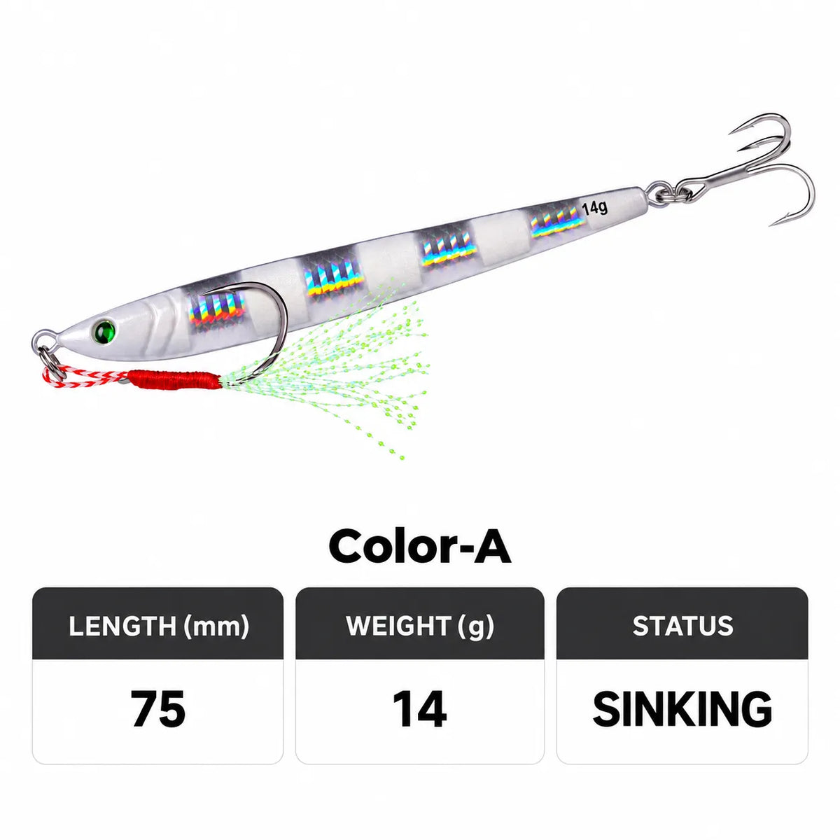 CORSAIR 75 Shore Jig 2-15_16_ - 1_2oz-info-1