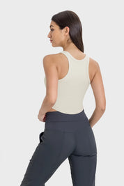 Athlete Seamless Gym Tank-Eiweiß