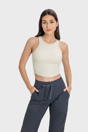 Athlete Seamless Gym Tank-Eiweiß