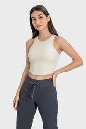 Athlete Seamless Gym Tank-Eiweiß