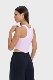 Débardeur de sport sans coutures Athlete - Rose clair