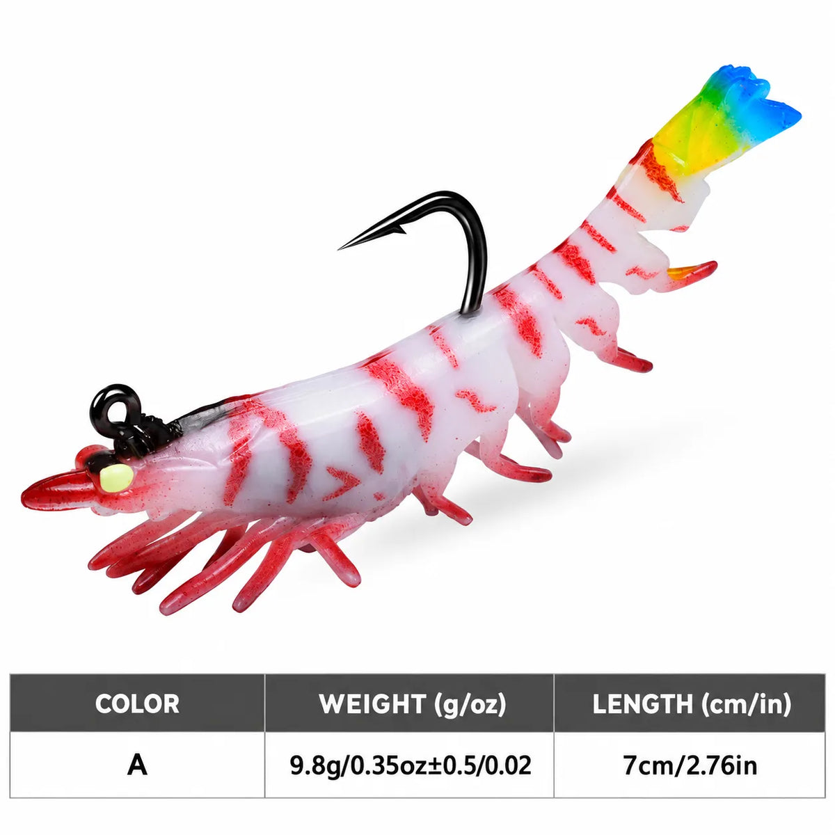 DRILLER 70 Creature Bait 2-3:4" - 3:8oz (1 Pc)-info-1