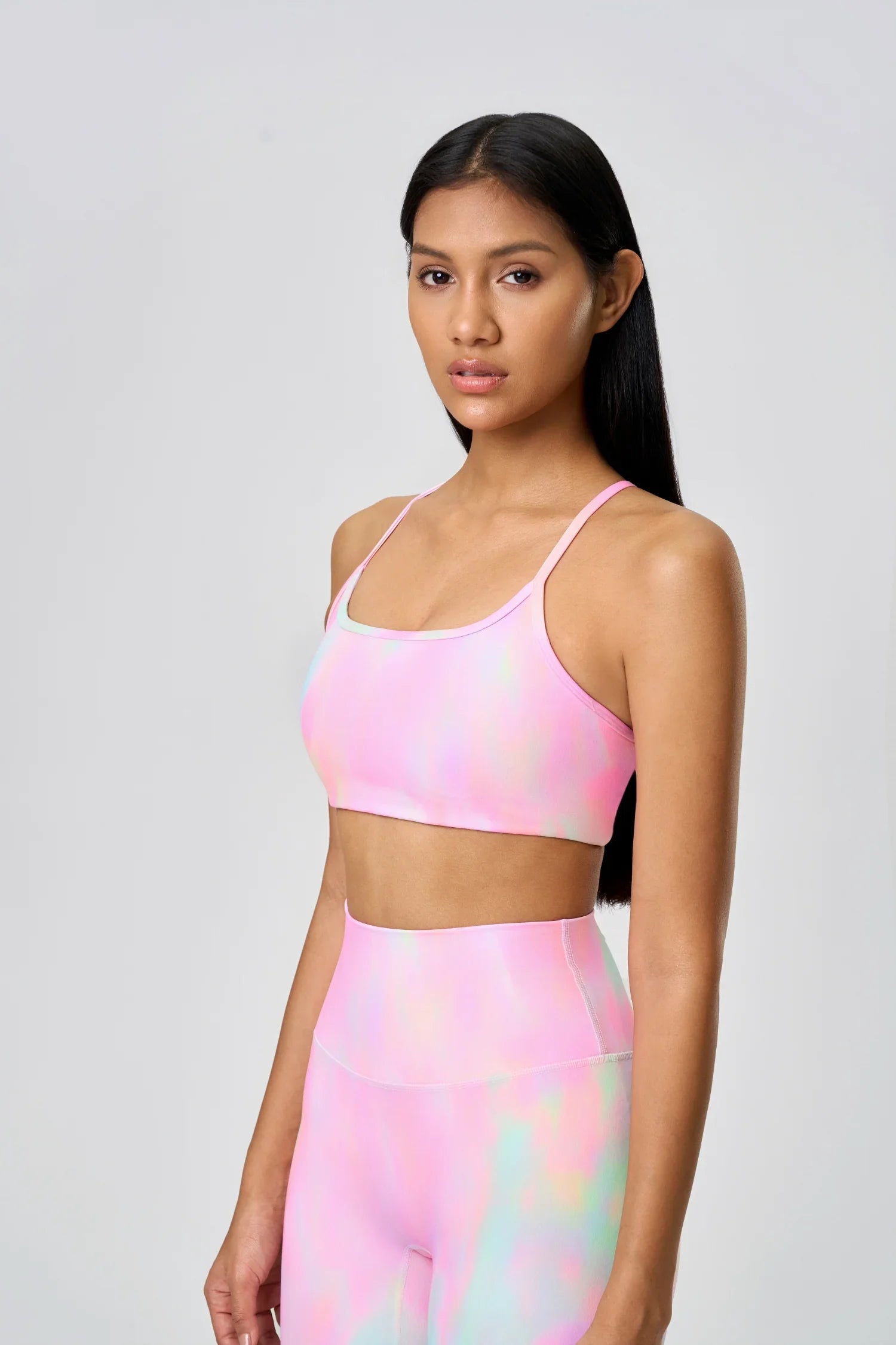 Power High Impact Sports Bra-Fantasy pink