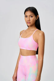 Power High Impact Sports Bra-Fantasy pink