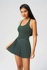 Robes actives toute la journée - Vert foncé
