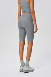 Short de sport élastique pour le levage des hanches - Gris foncé