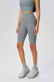 Short de sport élastique pour le levage des hanches - Gris foncé