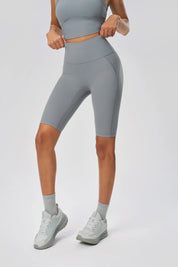 Short de sport élastique pour le levage des hanches - Gris foncé