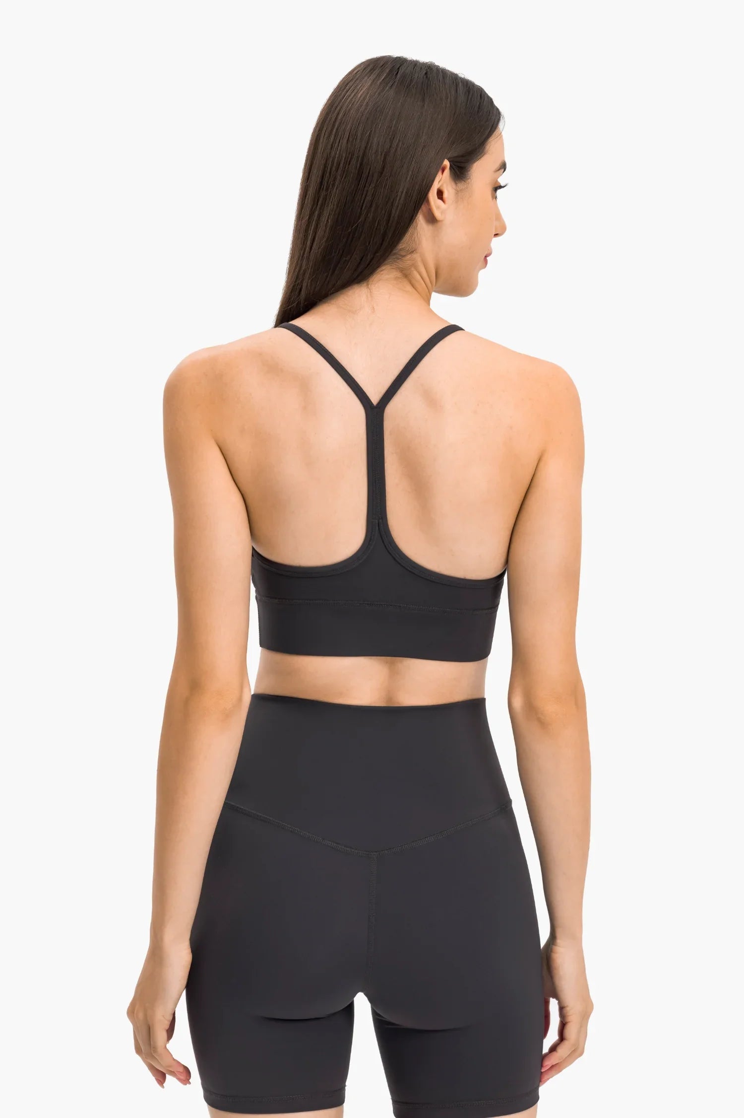 Endurance Yoga Bra-Graphite gray