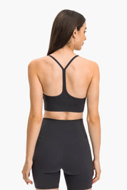 Endurance Yoga Bra-Graphite gray