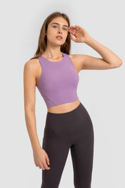 Débardeur de yoga Athlete Gym - Violet