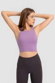 Débardeur de yoga Athlete Gym - Violet