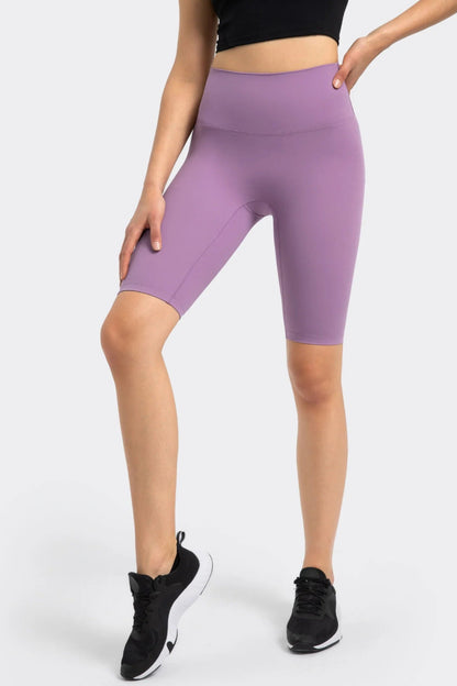 Short de sport taille haute rehaussant les hanches - Roland violet 