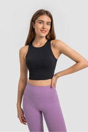 Débardeur de yoga Athlete Gym - Noir