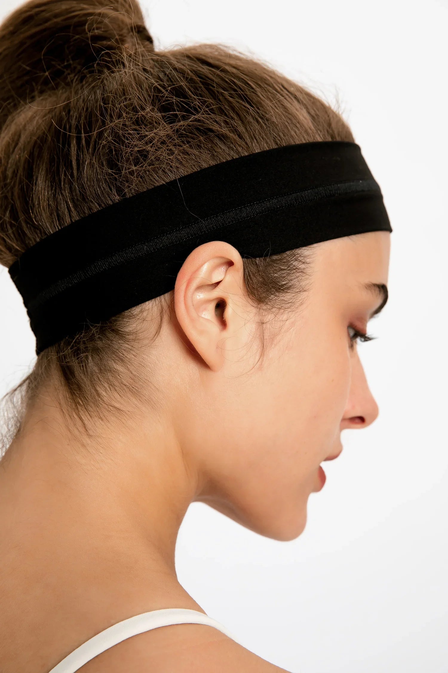 Bandeau absorbant la transpiration noir