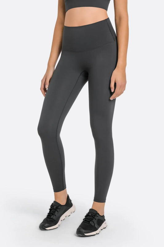 All Day Power Yoga Training Leggings-Dunkelgrau