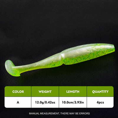 KINETIC 100 Soft Bait 4" - 7:16oz (4 Pcs)-info-1