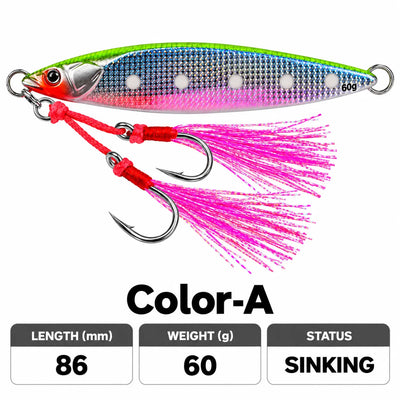 KRAKEN 86 Boat Jig 3-3:8" - 2-1:8oz-info-1