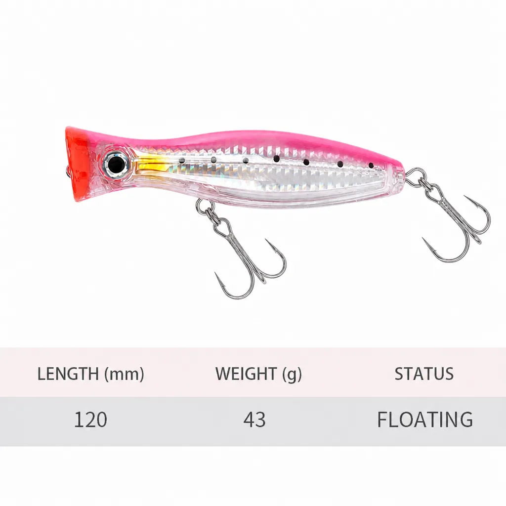 MAVERICK 120 Topwater Popper 4-3:4" - 1-1:2oz-info-1